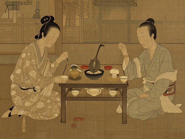 茶道美学巅峰呈现下的装饰哲学