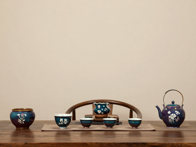 钧瓷器物与茶席陈设的核心地位