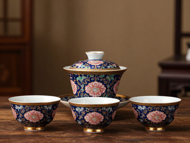 精选品茗杯的皇家雅致风范