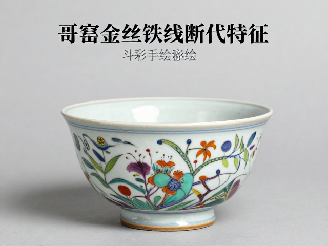 哥窑金丝铁线断代特征