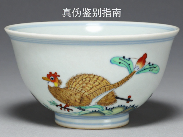 斗彩手绘彩绘真伪鉴别指南