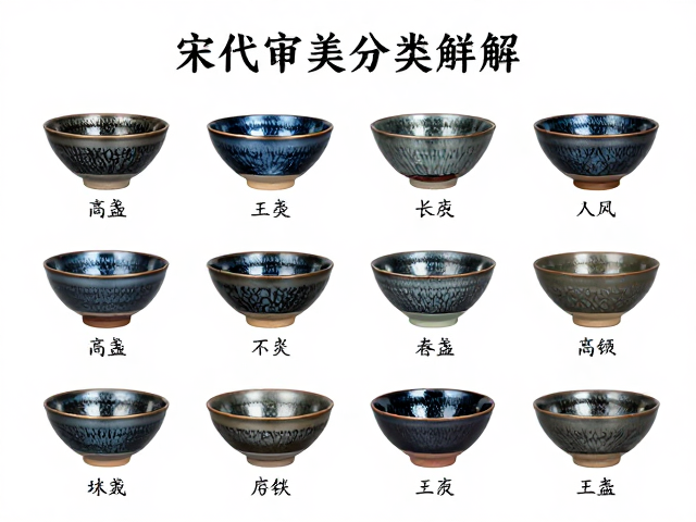 宋代建盏器型的历史脉络与核心特征
