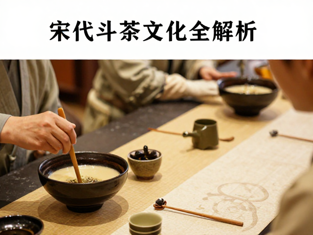 宋代斗茶的社会风貌与文化意蕴