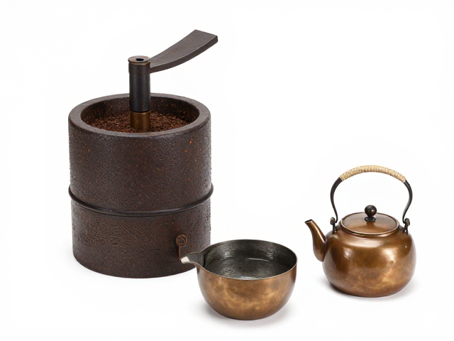 茶碾:古法碎茶的精密之道
