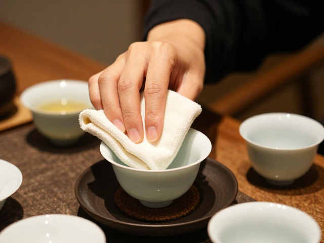 茶席氛围营造与空间光影运用