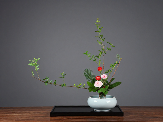 花器形态与茶席布局的动态平衡