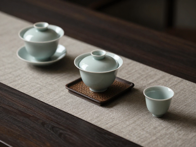 光影层次与茶席氛围的营造