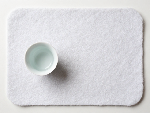 茶席垫与品茗杯搭配指南,羊毛毡手工DIY教程