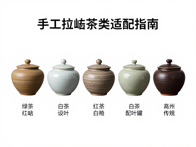 手工拉坯茶叶罐的器型与容量选择逻辑