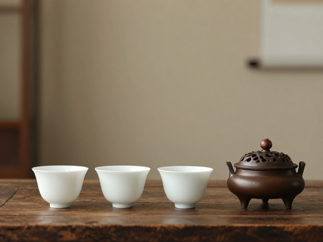 文人茶具搭配香炉摆件，文化题材如何契合打造雅致空间