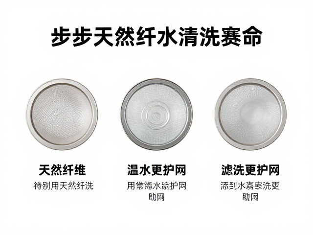 三步延长天然纤维滤网寿命的操作规范