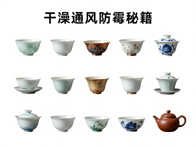 宫廷茶具套组搭配完整指南,保持干燥通风防霉秘籍