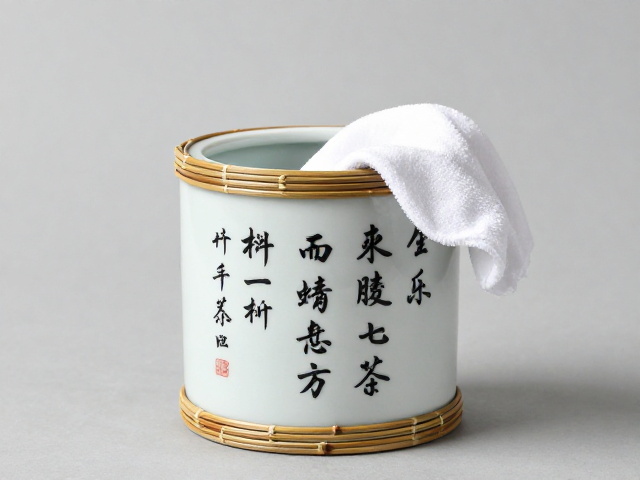 竹丝扣瓷茶筒的日常清洁与防护
