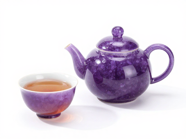 红茶与紫水晶茶具的搭配逻辑