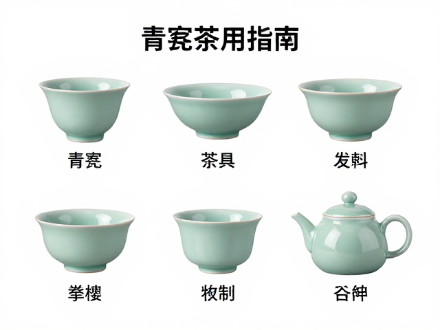 实训场景下的青瓷茶具配置逻辑