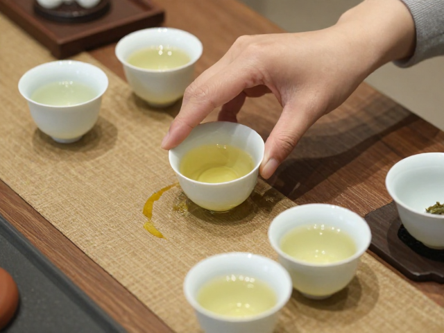 茶席布置中的防油污染物理隔离法