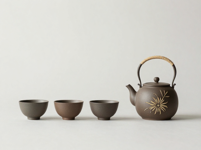 梅兰竹菊复古茶具,品味东方禅意之美,打造雅致生活空间