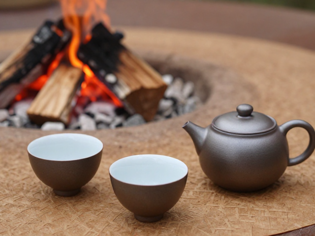 柴烧韩式茶具，简净自然之美，打造东方茶席静谧空间