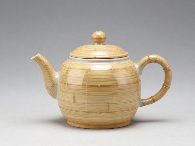 竹丝扣瓷茶壶，经典器型与普洱绝配，漆面均匀度鉴别指南