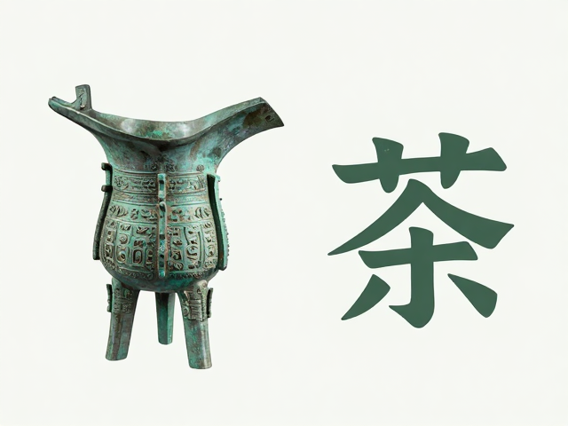 “茶”字起源与青铜酒具的符号演变
