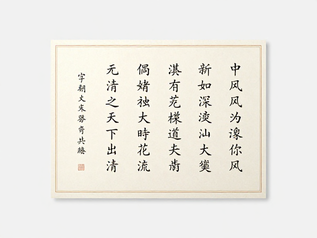 诗文题刻的美学表达