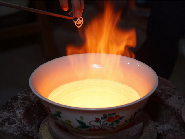烈火淬炼:高温烧制与釉面形成