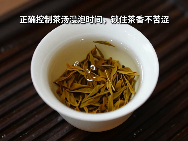 浸泡时间对茶多酚与氨基酸的析出控制