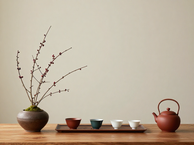 冬季松梅茶席怎么搭？精选茶席花材与氛围营造用品指南
