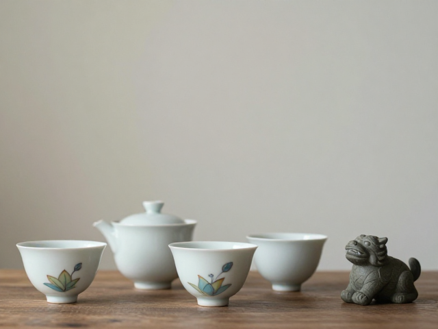 茶道场景中的空间留白与构图逻辑