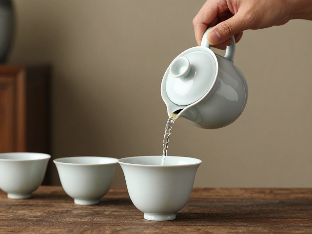 青白瓷与茶性的契合