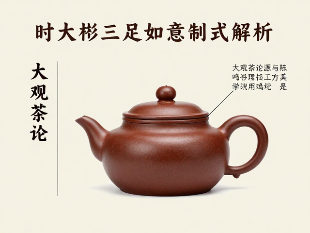 时大彬三足如意壶的形制渊源与工艺特征