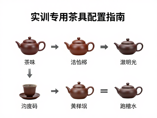 实训专用茶具配置指南,敬茶礼仪与养壶技巧全解析
