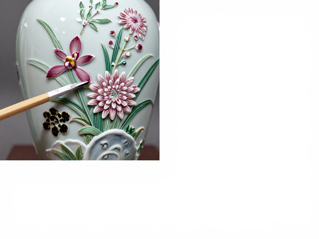 兰花幽谷与菊花傲霜的细节刻画技法
