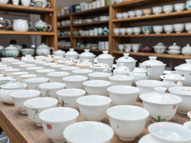 湖南醴陵釉下彩茶具产区直供,揭秘玻璃茶器电商爆款突围秘籍