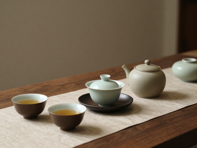 茶席布局,构建身心合一的场景