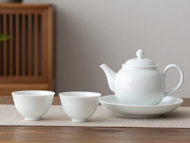 新中式家居必备,高温瓷现代简约茶具,打造高级感茶空间
