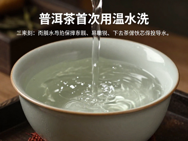 普洱洗茶:温水而非开水的科学依据