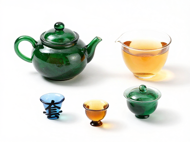 山东琉璃手工套组千元级鉴赏，配乌龙茶尽显东方雅韵