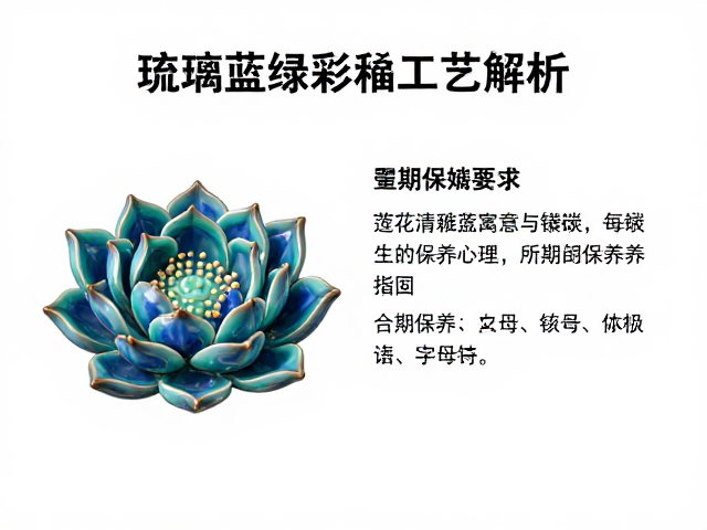 琉璃蓝绿彩釉的矿物成分与烧制机理