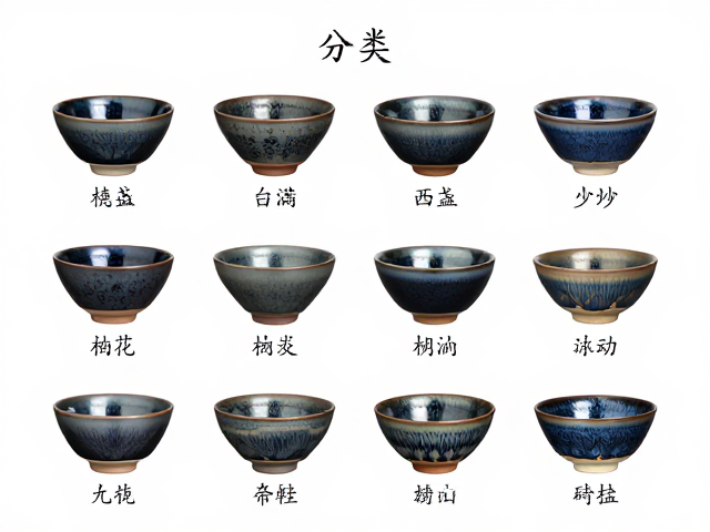 建盏器型分类与茶盏托搭配指南
