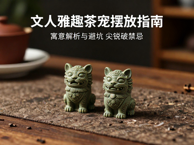 文人雅趣茶宠摆放指南，寓意解析与避坑尖锐破损禁忌
