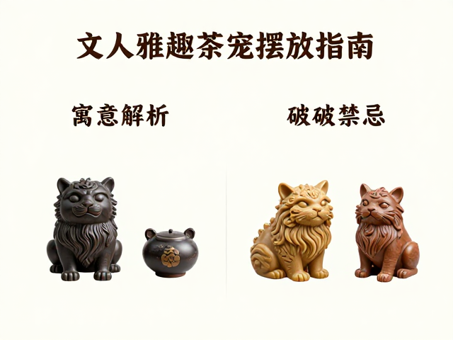 形意对应：常见茶宠的寓意解析与场景适配
