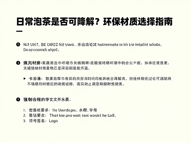 使用维护与废弃物处理建议