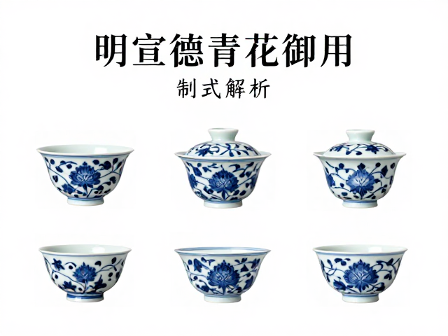 明宣德青花御用茶碗的器型特征与工艺美学