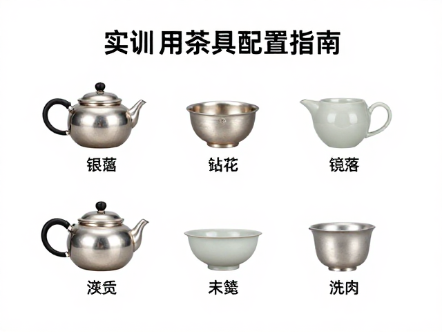 银壶与陶瓷类茶器的搭配美学与实用考量