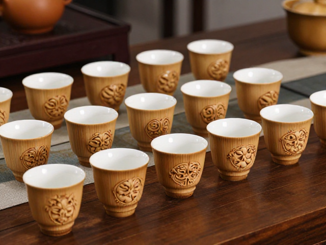 功夫茶具搭配中的竹雕元素与场景美学
