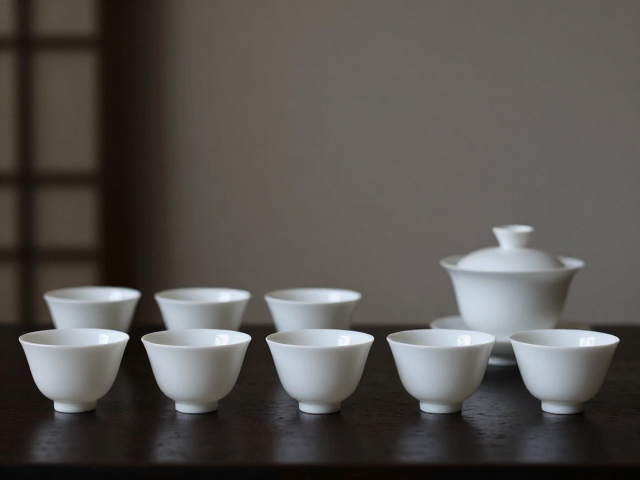 福建福州脱胎漆器茶具产区,简约素雅风,对比浙江安吉茶器之美