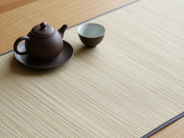 日式侘寂茶席垫,承托茶壶茶杯,打造禅意茶空间