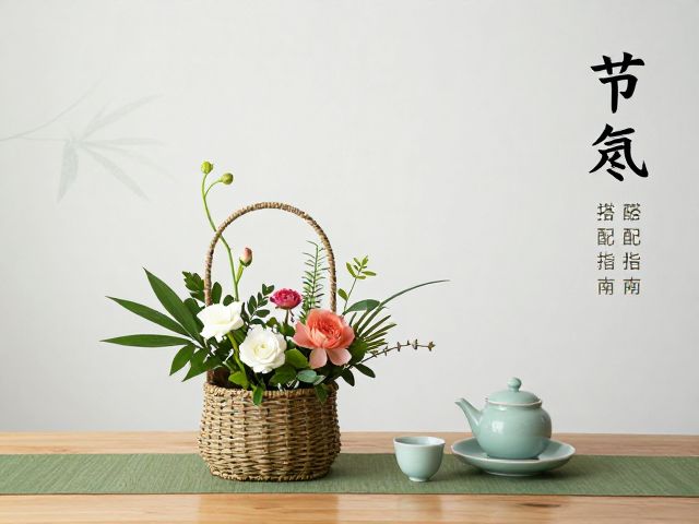 节气茶席花器搭配指南,花篮创意与美学灵感