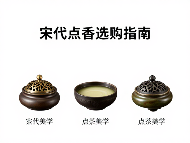 宋代点茶焚香并重,香炉与熏炉的古韵美学及选购指南